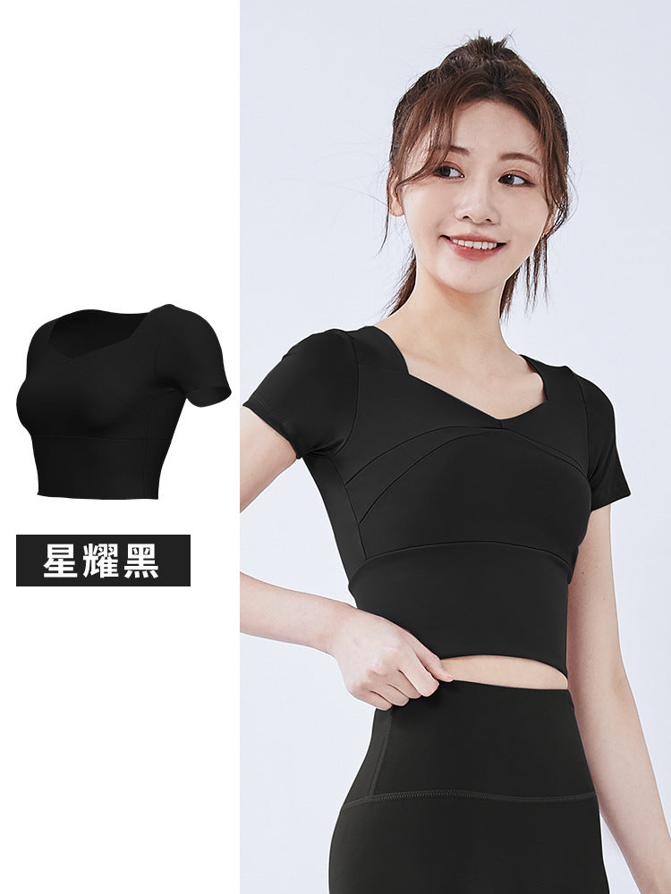 A No Embarrassment Line Yoga Pants Peach Hip Lift Leggings High Waist Belly Sports Naked Yoga Pants Women