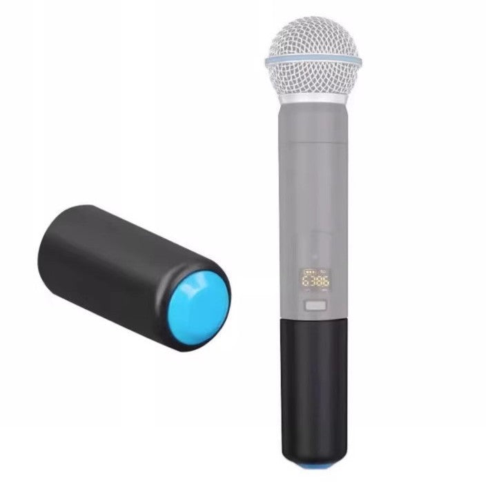 A Universal Shure Microphone Accessories Tail Microphone Wireless Microphone Tail Cover Battery Cover Plastic Microphone Cover Battery Back Cover