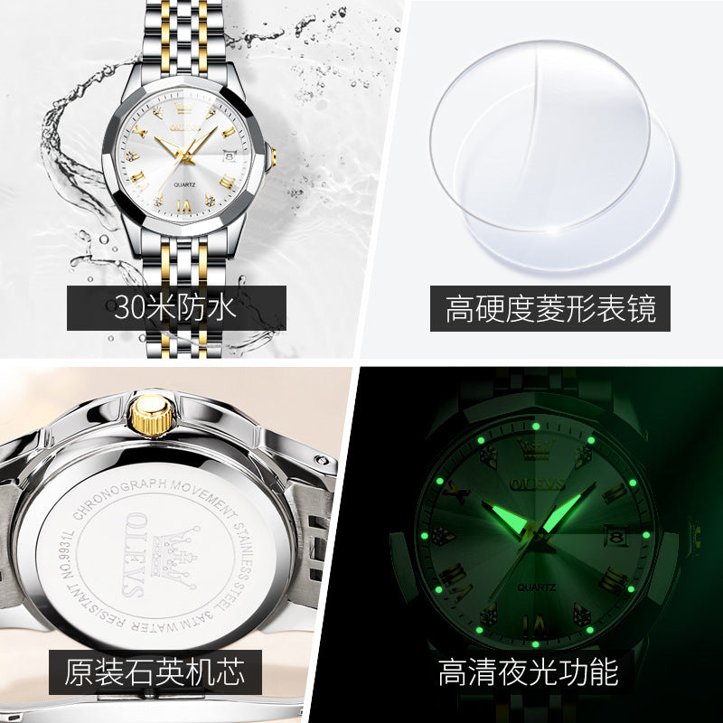 Custom watch design A quartz alloy watch women's watch men's watch