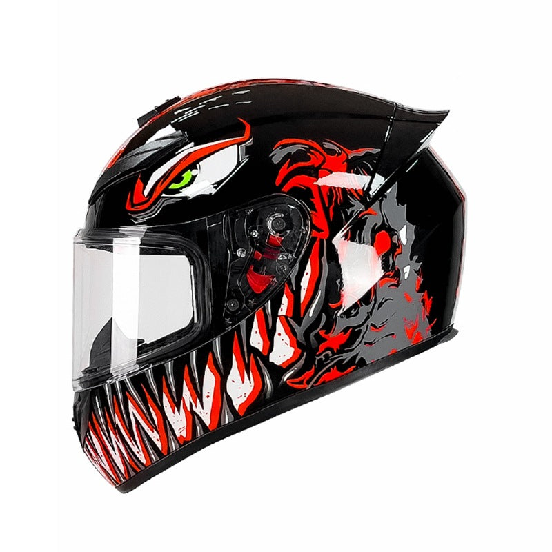 A locomotive helmet