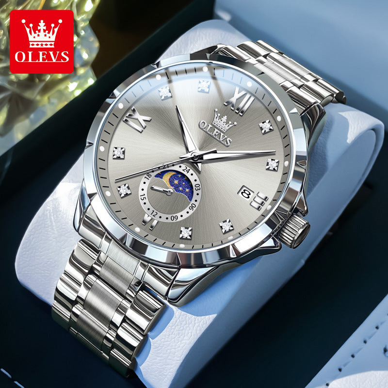 Custom watch design A Watch Diamond Calendar Quartz Watch