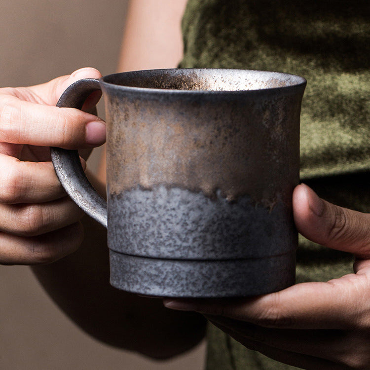 A ceramic water cup