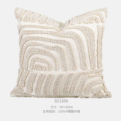 A throw pillow