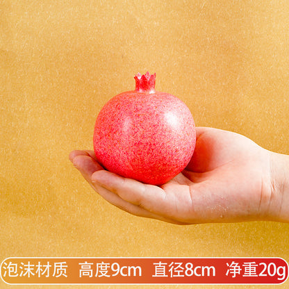 A Simulated fruits, fake fruits, apples, oranges, oranges, models, plastic decorations, ornaments, shooting props, children's teaching aids