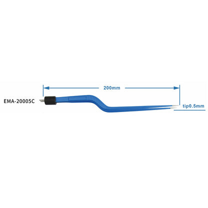 A High frequency surgical electrode electrocoagulation tweezers bipolar coagulation tweezers surgical tweezers high frequency electroknife only for experimental use and foreign trade use