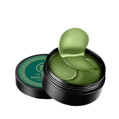 A Shengshi green seaweed eye mask nasolabial folds sticker gold 24k eye mask sticker hydrogel eye sticker goods