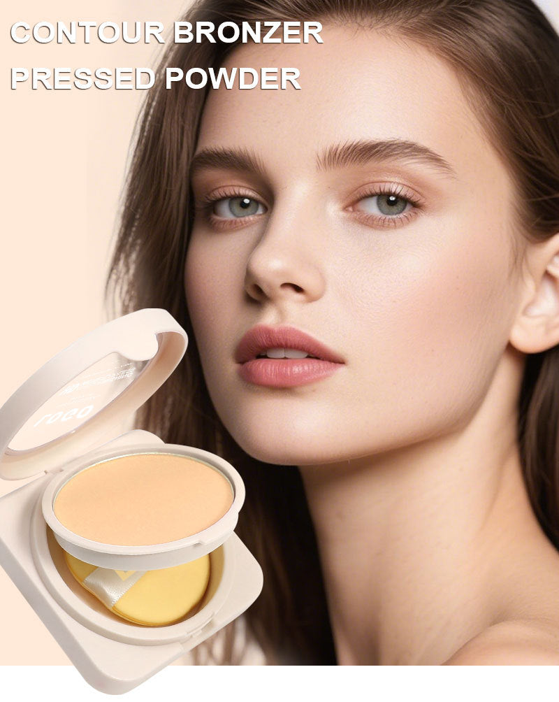 A makeup concealer oil control makeup setting powder