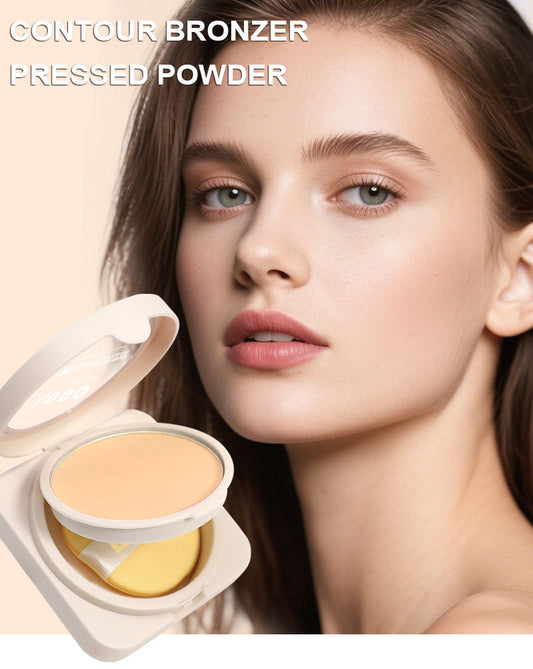 A makeup concealer oil control makeup setting powder