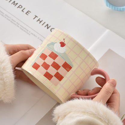 A ceramic cup