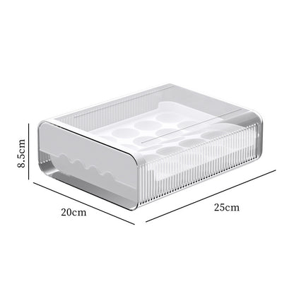 A refrigerator egg storage box