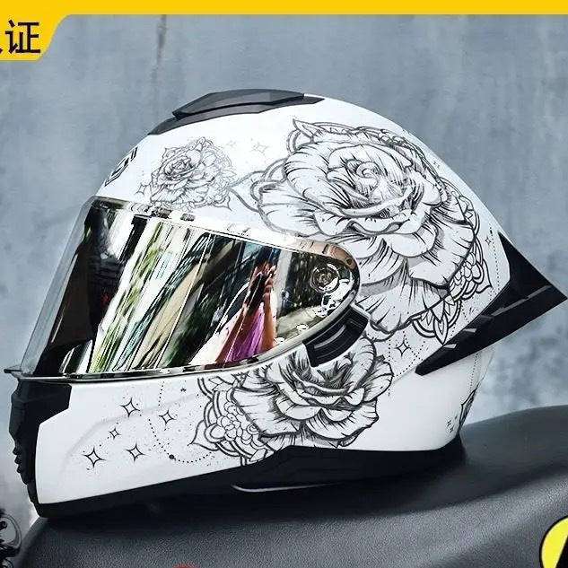 A locomotive helmet