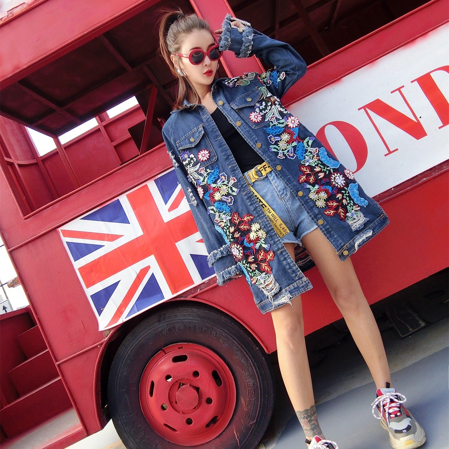 A denim jacket