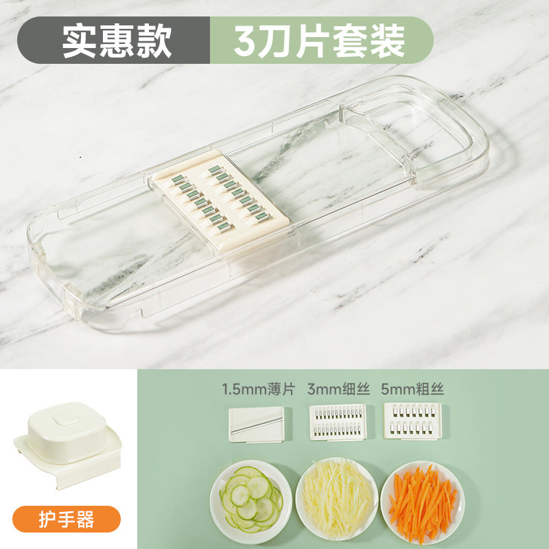 A kitchen multi-functional vegetable cutter