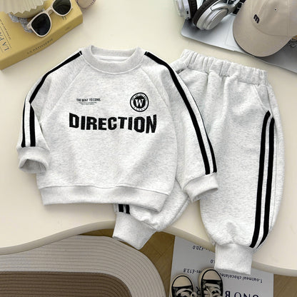 A children's and teenagers' sweater set