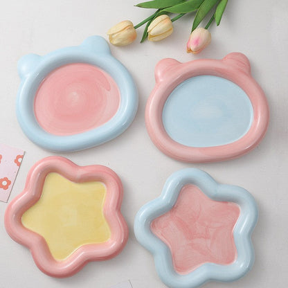 A ceramic plate