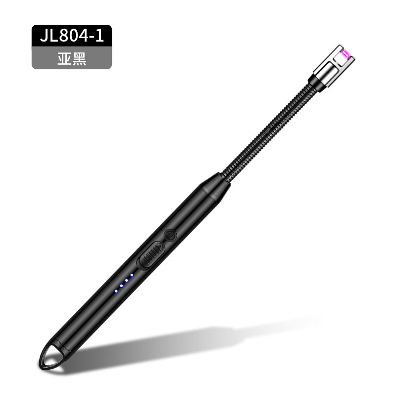 A JL804 factory direct sales rechargeable cigarette lighter aromatherapy gas natural gas stove USB arc kitchen ignition gun