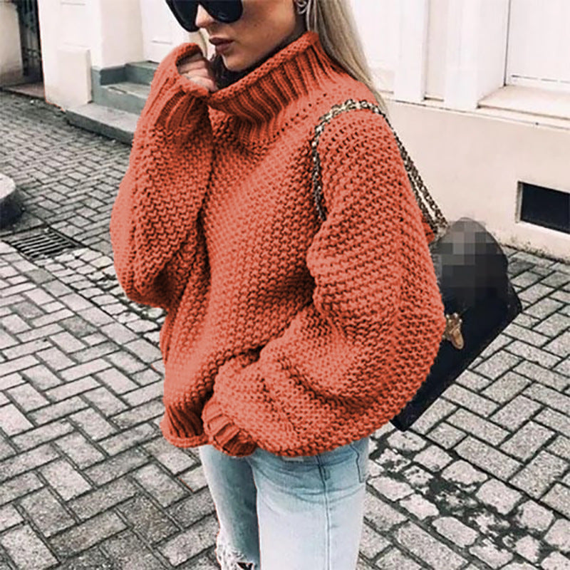 A sweater knitted sweater