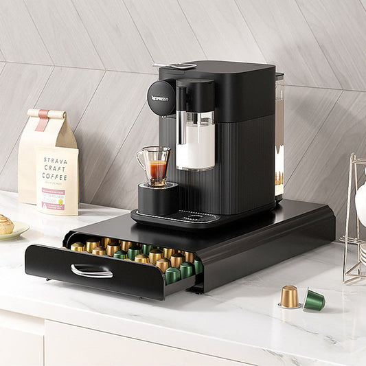 A Nespresso Coffee Capsule Drawer Box Nespresso Coffee Machine Base Nespresso Storage Rack Portable Design