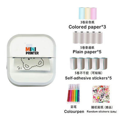 A Mini Label Printer Portable