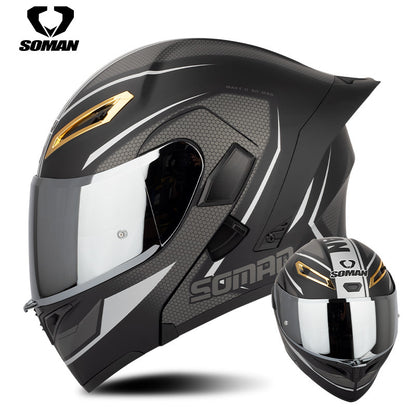 A locomotive helmet