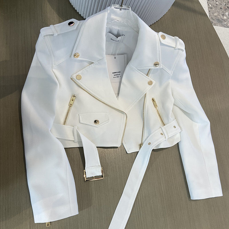 A leather jacket