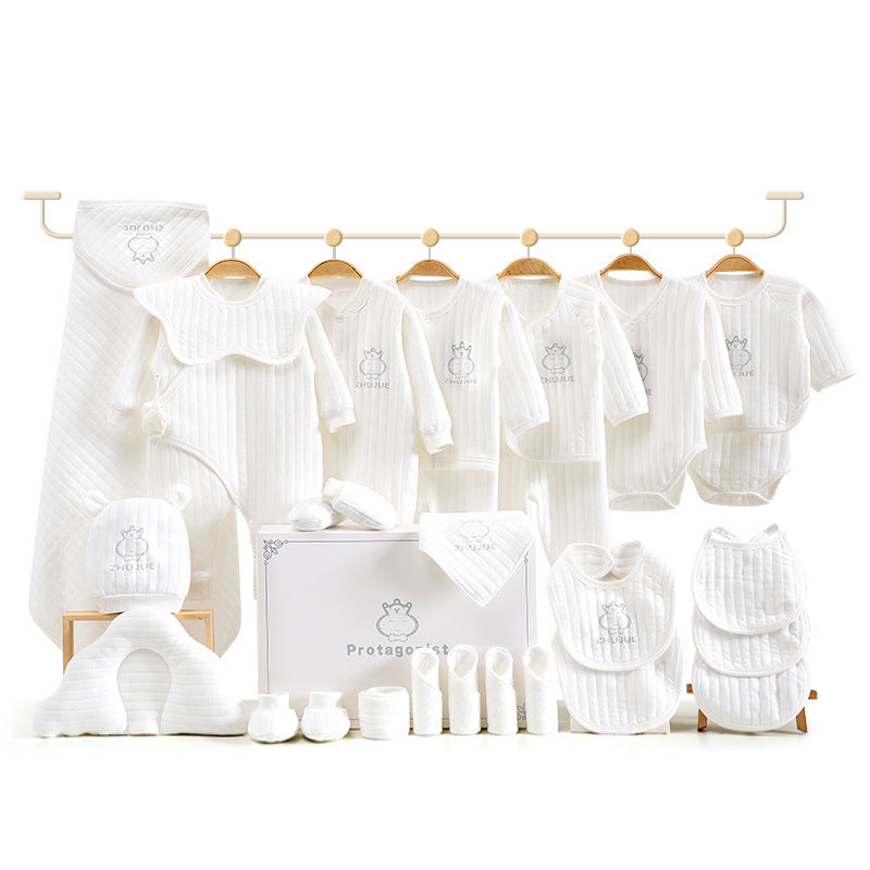 A10 Baby gift box, newborn baby clothes set, autumn and winter, gifts, high-end newborn full moon gifts, baby products - Mixbatch
