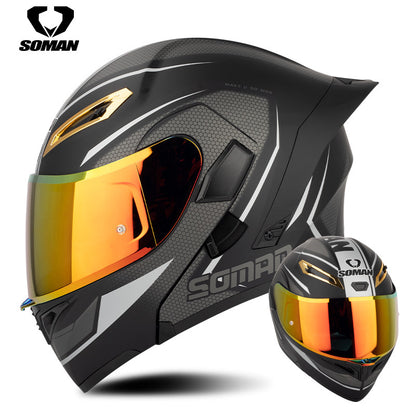 A locomotive helmet