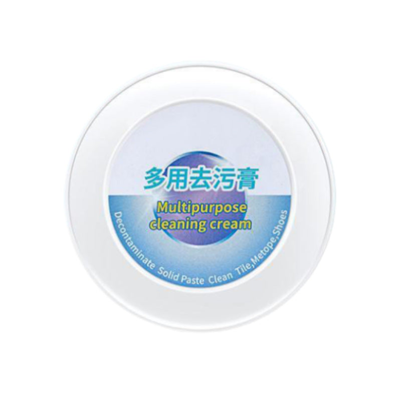 A Multifunctional decontamination cream, little white shoe artifact, leave-in function, cleaning cream, universal household decontamination cream, shoe washing dormitory
