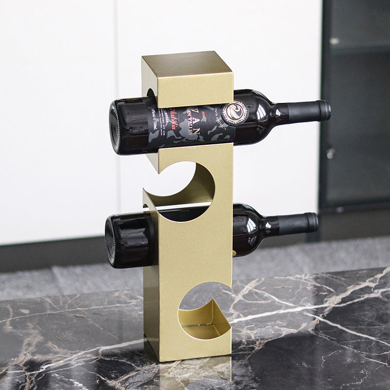 A wine rack ornament