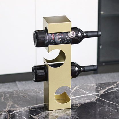 A wine rack ornament