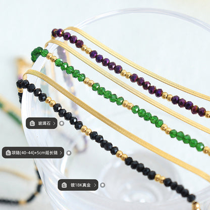 A necklace jewelry