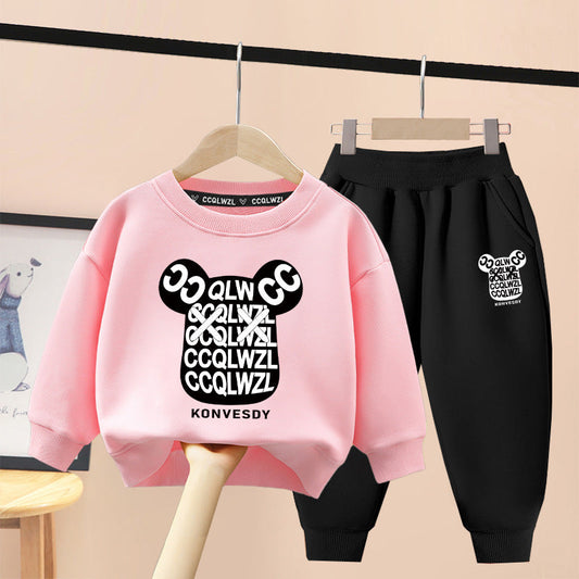 A children's sweater set