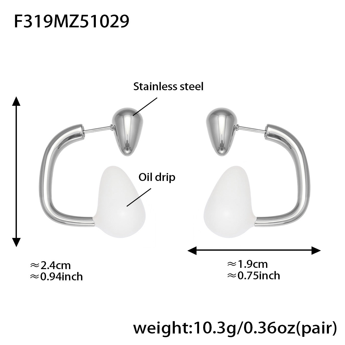 A stud earrings jewelry