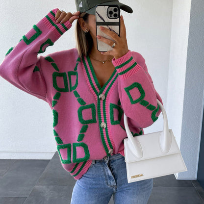 A sweater jacket