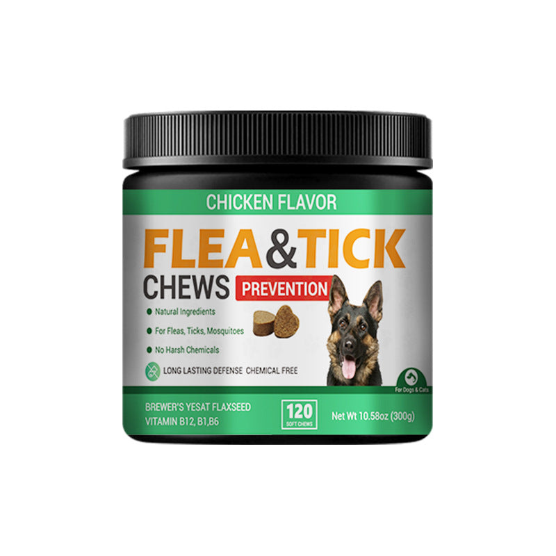 A Pet Anti-flea Parasitic Tick Soft Chewable Granules