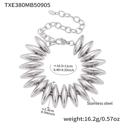 A necklace bracelet jewelry