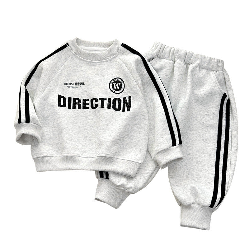A children's and teenagers' sweater set