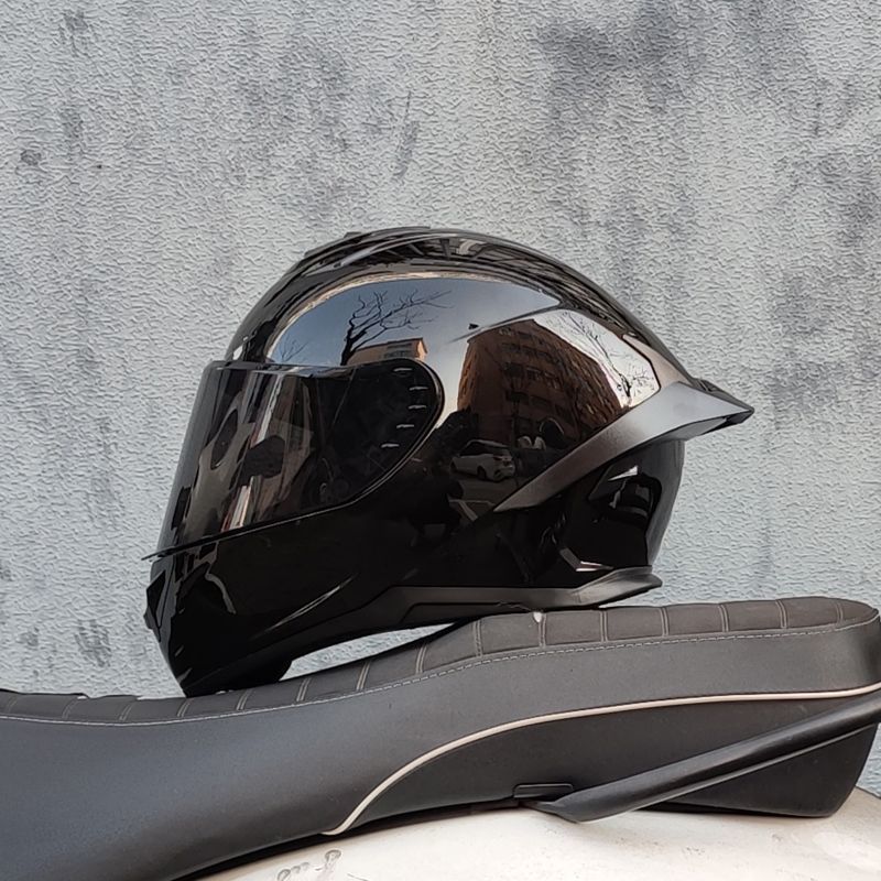 A locomotive helmet