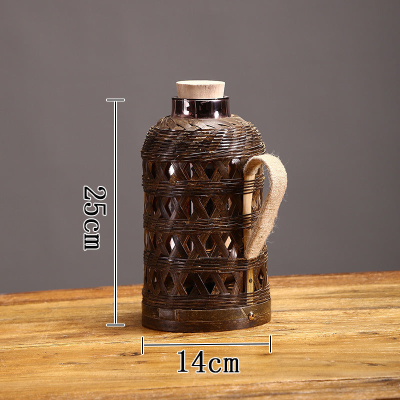 A bamboo kettle