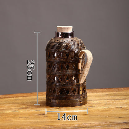 A bamboo kettle