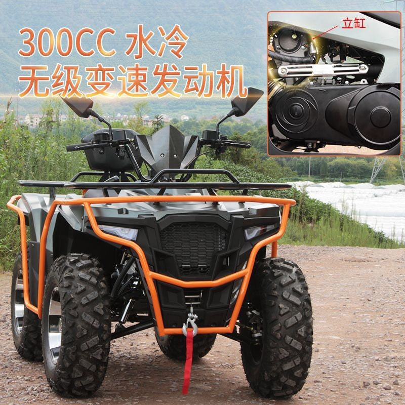 ATV Quad Motocross Petrol Adult CVT300cc Raptor F1 ATV Mountain Bike ATV (Automatic Transmission）