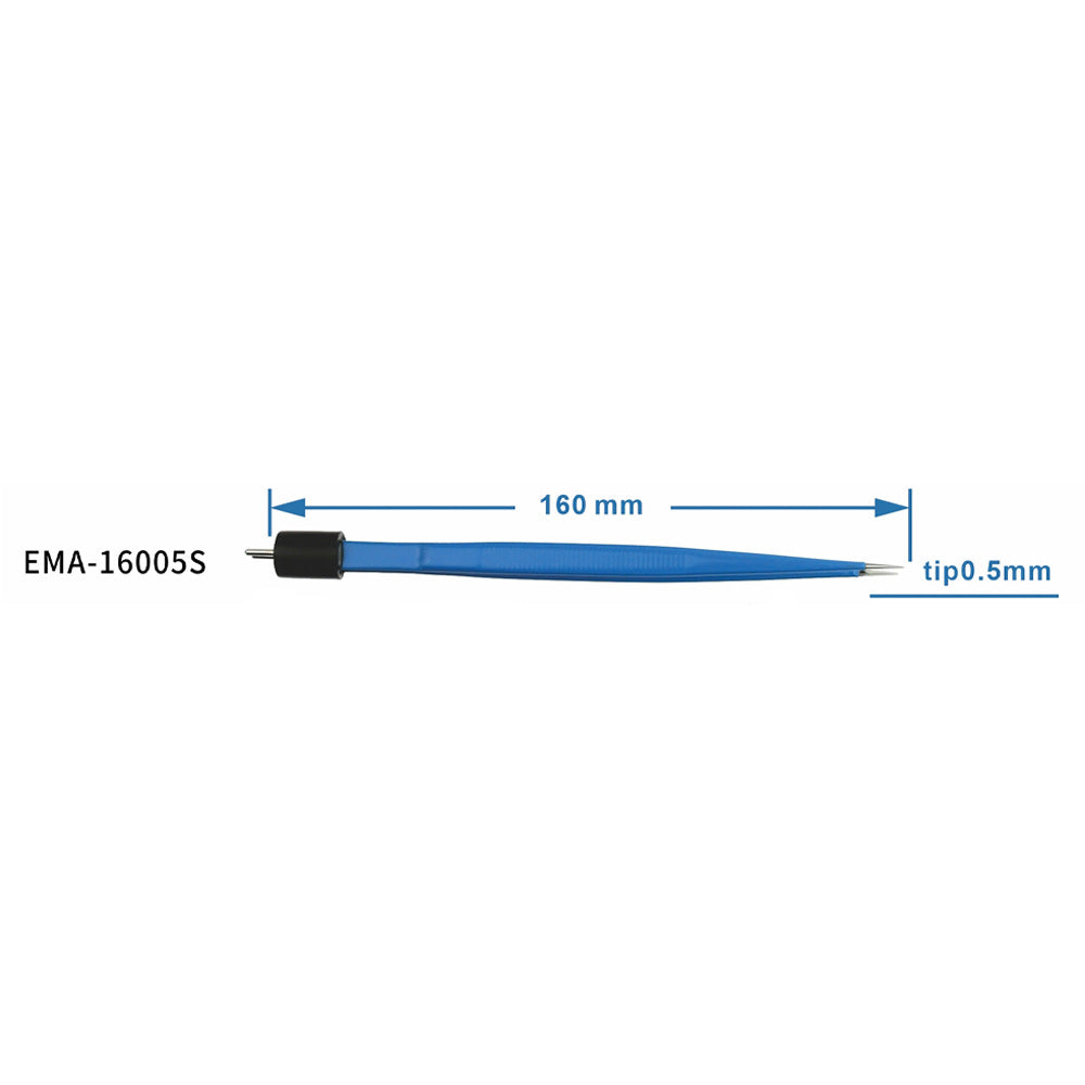 A High frequency surgical electrode electrocoagulation tweezers bipolar coagulation tweezers surgical tweezers high frequency electroknife only for experimental use and foreign trade use