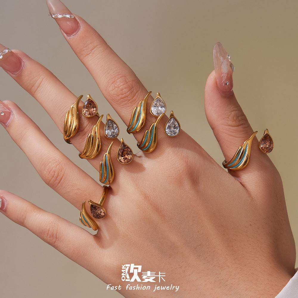 A ring jewelry