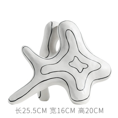 A ceramic ornament