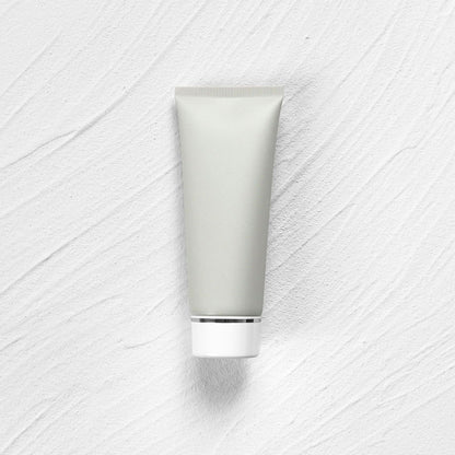 A100g grey matte cosmetic hose plastic extruded empty bottle inverted bottle PE Morandi color - Mixbatch