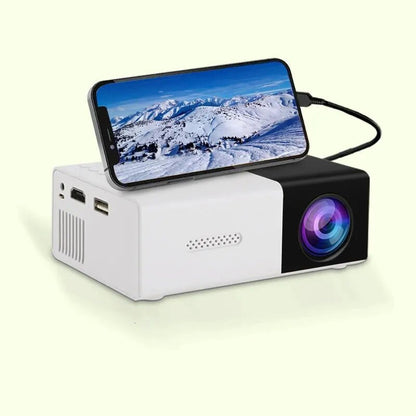 A mini portable projector