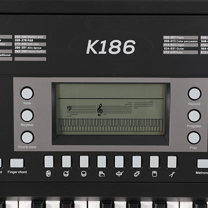A English version of electronic organ