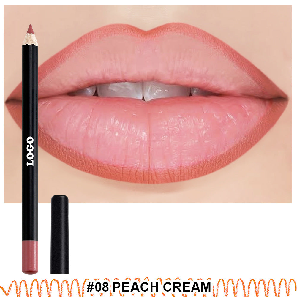 A lip liner —— Customizable logo MOQ 100 pieces