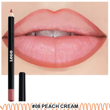 A lip liner —— Customizable logo MOQ 100 pieces