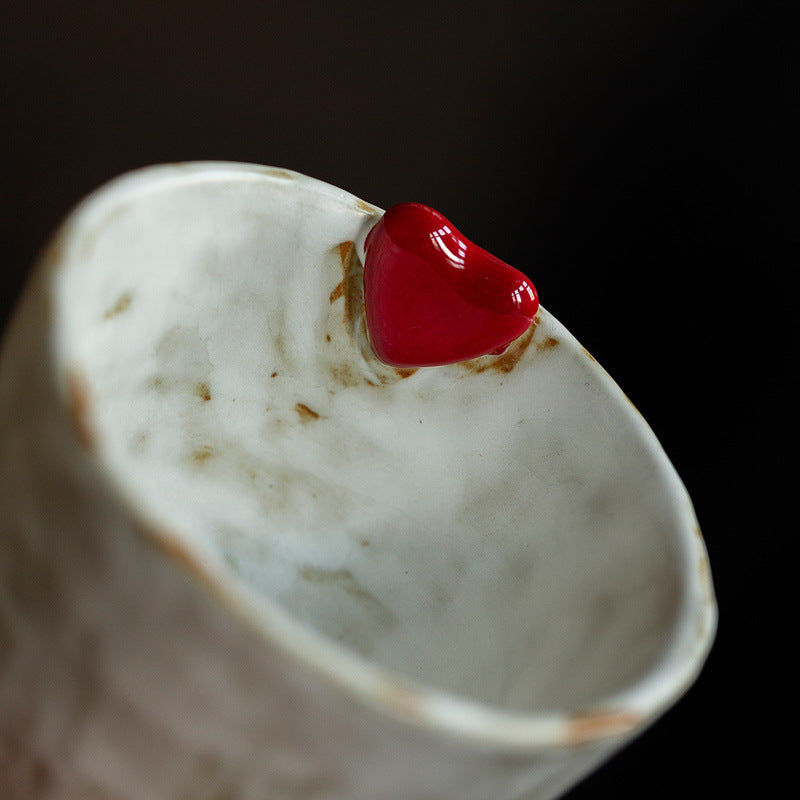A ceramic teacup